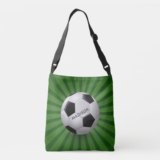 Nom personnalisé Sacs de balle de soccer rétro (Dos)