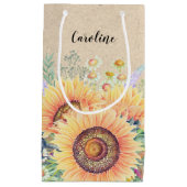 Nom personnalisé | Sacs de mariage pour les tourne (Devant)