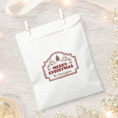 Nom personnalisé Sacs de Noël (Coupé)