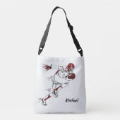 Nom personnalisé Sacs du joueur de football (Dos)