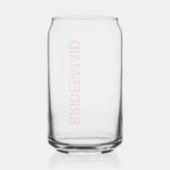 Nom Personnalisé Script Bridal Party Favoriser Chi (Verso)