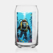 Nom personnalisé Scuba Diver (Recto)