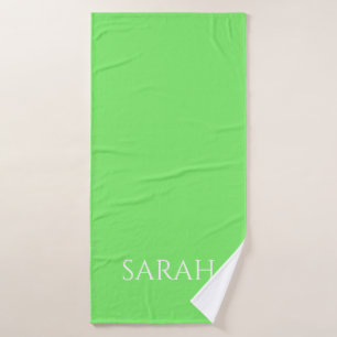 Nom personnalisé Serviette de bain