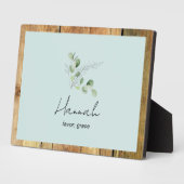 Nom personnalisé Signification biblique II Plaque (Côté)