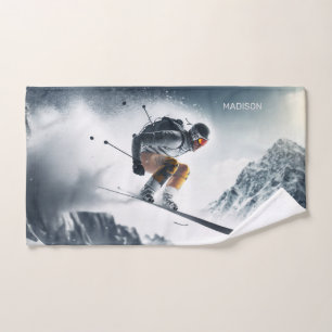 Nom personnalisé Skier de montagne