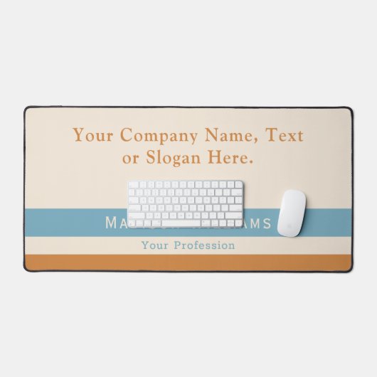 Nom personnalisé Slogan de texte Bureau ou Rétro p (Clavier et souris)