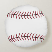 Nom personnalisé Sports Enfants Coussin de basebal (Dos)