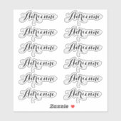 NOM PERSONNALISÉ — Sticker Pack Étiquette personna (Feuille)