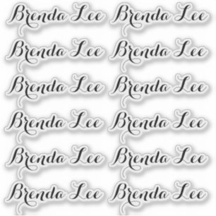 NOM PERSONNALISÉ — Stickers Étiquette de nom perso