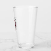 NOM PERSONNALISÉ SUGAR SKULS VERRE PINT (Gauche)