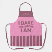 Nom personnalisé tabliers de Baker (Recto)