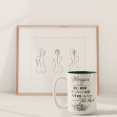 Nom personnalisé tasse à café : Jeremiah 29:11