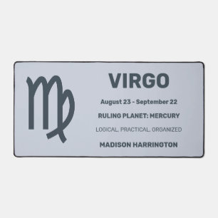 Nom personnalisé / Texte et couleur Zodiac Sign Vi