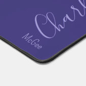 Nom personnalisé Titre professionnel Purple modern (Coin)