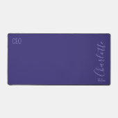 Nom personnalisé Titre professionnel Purple modern (Recto)