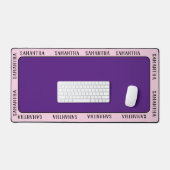 Nom personnalisé tout autour (Clavier et souris)
