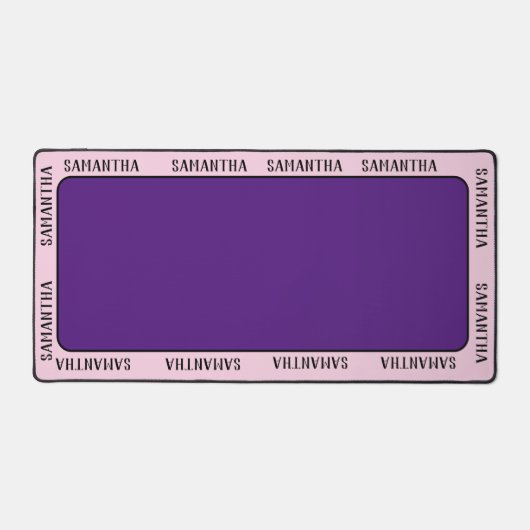 Nom personnalisé tout autour personnalisé (Recto)