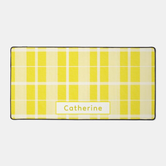 Nom personnalisé unique Jaune (Recto)