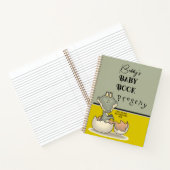 Nom personnel Baby Journal Carnet | (Intérieur)