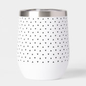 Nom personnel élégant moderne noir & blanc 50e (Arrière)