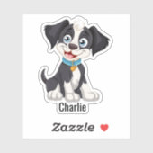 Nom photo personnalisé Stickers de vinyle étanche (Feuille)