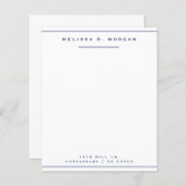 Nom professionnel de la marine Adresse Papier à le (Devant / Derrière)