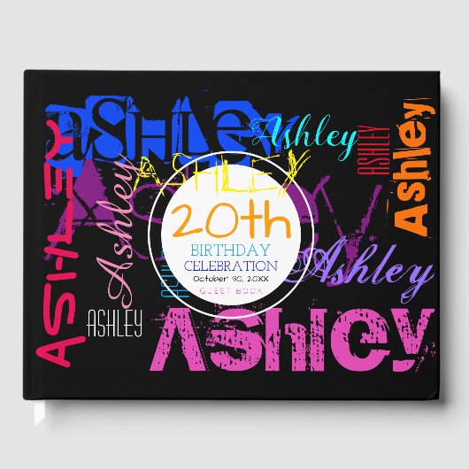 Nom répétitif 6 Lettres 20e Anniversaire Livre d'i (Recto)