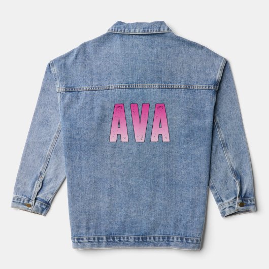 Nom rose Ava (Verso)