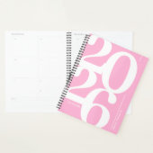Nom rose mignon 2026 (Devant avec enveloppe)