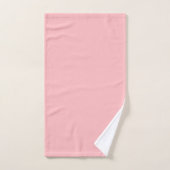 Nom Rose Moderne Élégant Monogramme Bohème (Serviette à main)