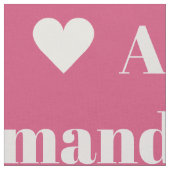 Nom(s) Tissu de couleur personnalisé répété (Fermer)