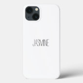 Nom simple Coque clair (Verso)