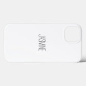 Nom simple Coque clair (Verso (horizontal))