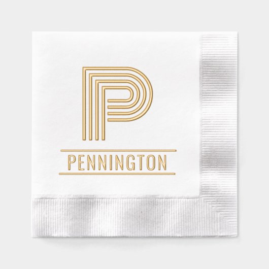 Nom simple en gras unique en premier monogramme #8 (Recto)