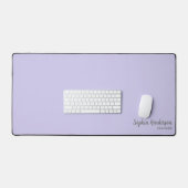 Nom simple Monogramme 2 lignes de texte personnali (Clavier et souris)
