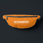 Nom Soirée au Piscine Orange Été Enterrement de Vi<br><div class="desc">Faites sensation avec ce sac banane personnalisé pour une fête de bachelorette sur le thème de l'été et de la piscine orange ! Parfait pour une fête de bachelorette "coup de foudre au premier spritz" ou une fête de bachelorette sur le thème de l'amour au premier spritz, cet accessoire amusant...</div>
