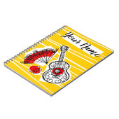 Nom Souvenirs espagnol carnet (Côté gauche)