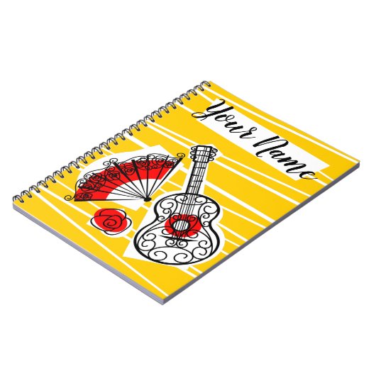 Nom Souvenirs espagnol carnet (Côté gauche)