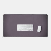 Nom subtil sur tapis de bureau violet prune poussi (Clavier et souris)