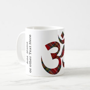 Nom sur le symbole Om Tasse à café 11oz