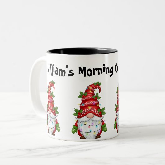 Nom Sur Mesure Cadeau De Vacances - Mug De Café Du (Devant gauche)