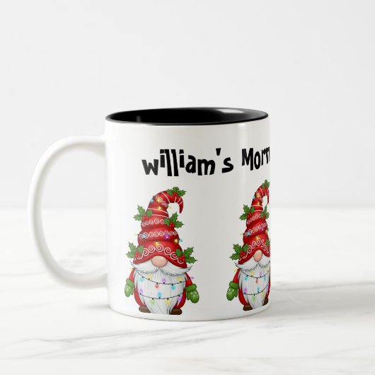 Nom Sur Mesure Cadeau De Vacances - Mug De Café Du (Gauche)