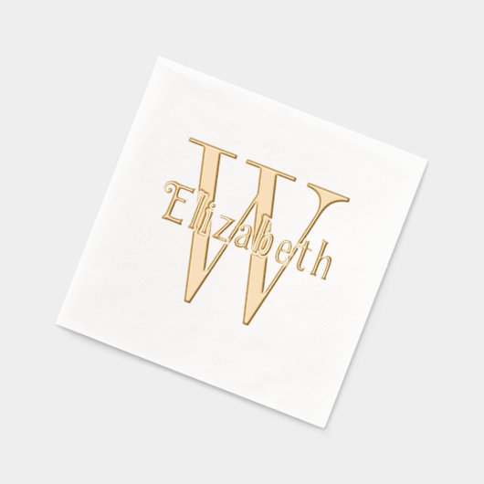 Nom sur simples initiales grasses #35 (Gauche)