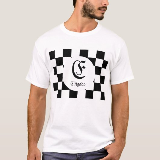Nom T-Shirt Lover aux échecs (Devant)