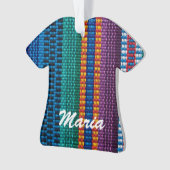 Nom traditionnel de coutume d'armure de tissu du (devant)