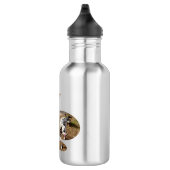 Nom Troy avec dalmatien, bouteille d'eau (Droite)