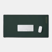Nom vertical charbon esthétique et or (Clavier et souris)