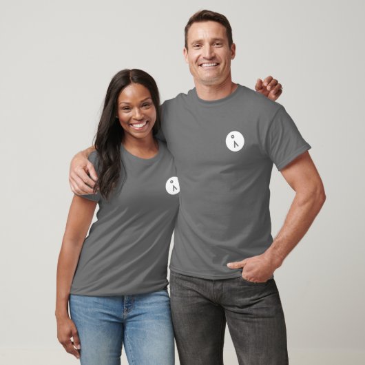 Nomad Mannen Basic Dark T-Shirt (Unisex)