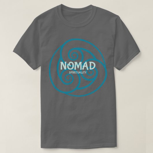 nomade-spiritualiteit t-shirt (Design voorkant)