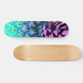 NOMADESAUSTRALIENS roze ananas Skateboard (Horizontaal)